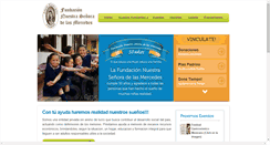 Desktop Screenshot of fundacionlasmercedes.org